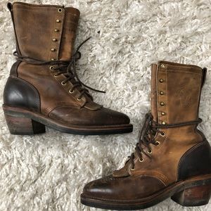Chippewa Vintage work boots.